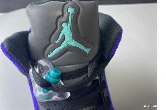 Alternate 136027-500 Air Jordan Grape Retro 5 136027-500 0328